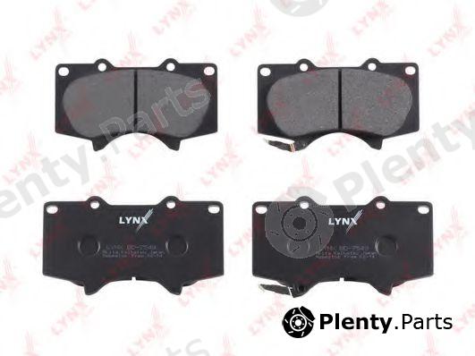  LYNXauto part BD-7549 (BD7549) Brake Pad Set, disc brake