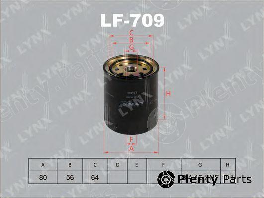  LYNXauto part LF709 Fuel filter