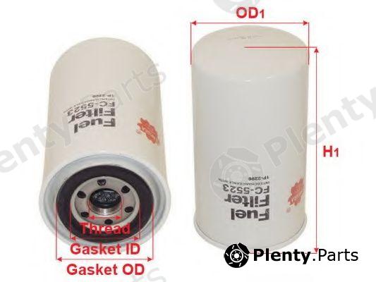  SAKURA part FC5523 Fuel filter