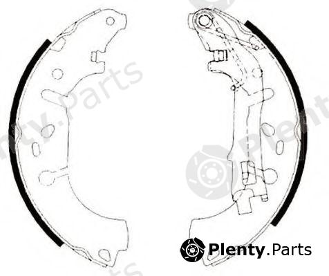  JURID part 362471J Brake Shoe Set