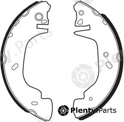  FERODO part FSB542 Brake Shoe Set