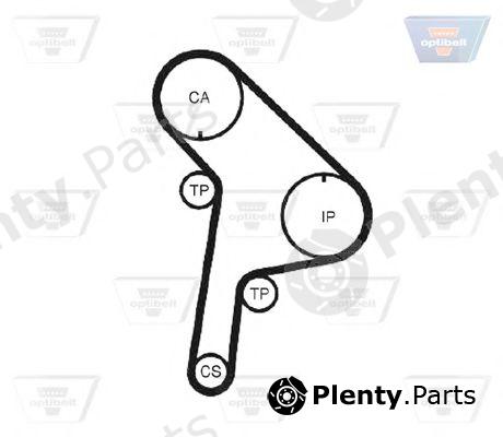  OPTIBELT part ZRK1078 Timing Belt