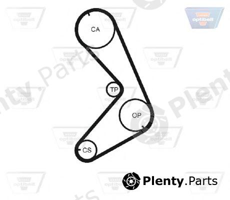  OPTIBELT part ZRK1131 Timing Belt