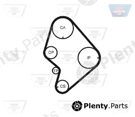  OPTIBELT part ZRK1134 Timing Belt