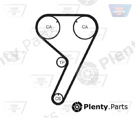  OPTIBELT part ZRK1309 Timing Belt