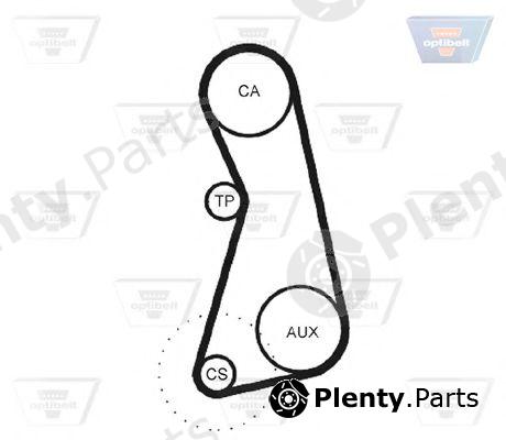  OPTIBELT part ZRK1315 Timing Belt