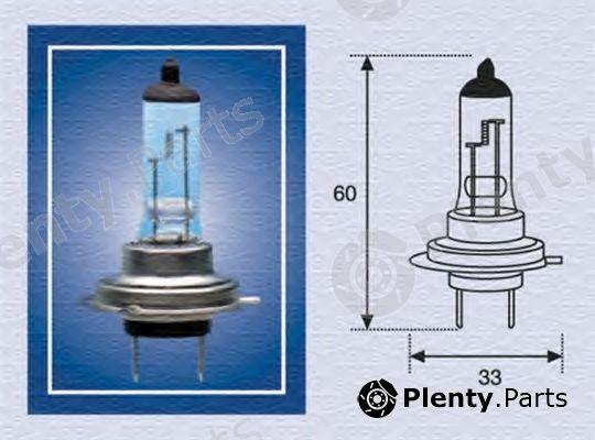  MAGNETI MARELLI part 002557100000 Bulb, spotlight; Bulb, headlight; Bulb, fog light; Bulb