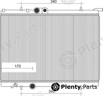  MAGNETI MARELLI part 350213881000 Radiator, engine cooling