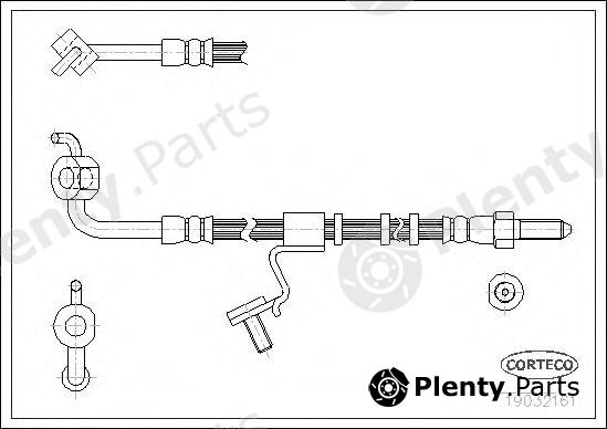  CORTECO part 19032161 Brake Hose
