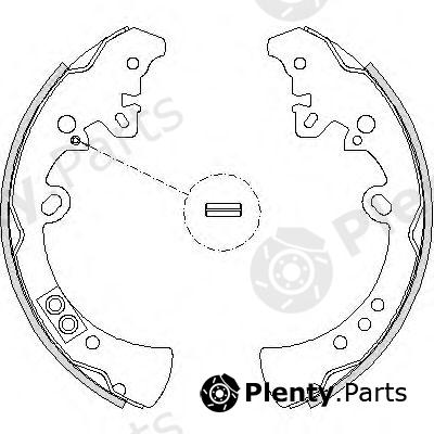 ROADHOUSE part 4218.00 (421800) Brake Shoe Set