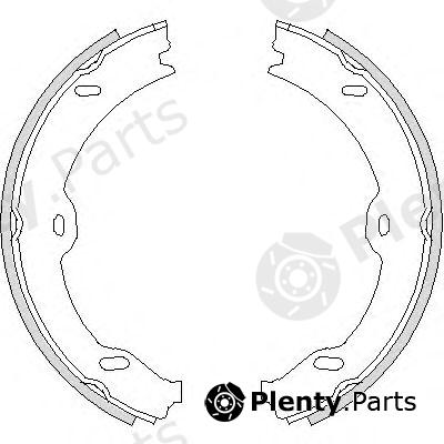  REMSA part 4708.00 (470800) Brake Shoe Set, parking brake