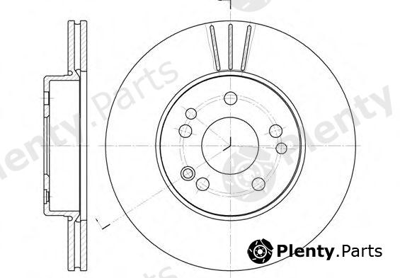  REMSA part 6338.10 (633810) Brake Disc