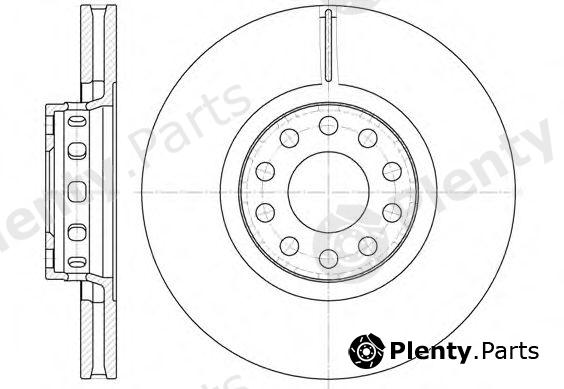  REMSA part 6592.10 (659210) Brake Disc