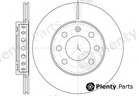  REMSA part 6595.00 (659500) Brake Disc
