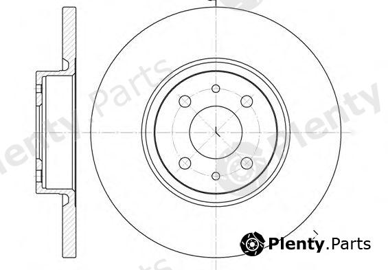  REMSA part 6860.00 (686000) Brake Disc