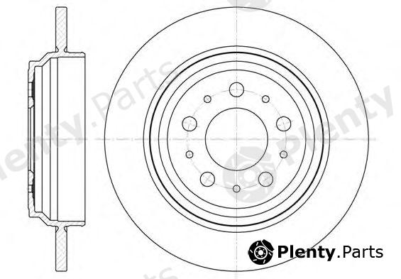  REMSA part 6916.00 (691600) Brake Disc