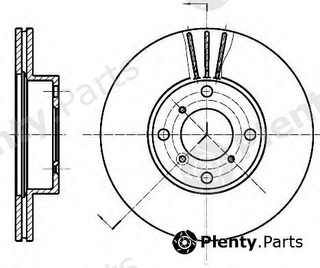  REMSA part 6950.10 (695010) Brake Disc