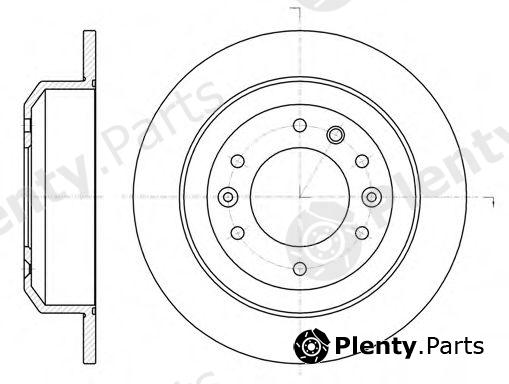  REMSA part 61027.00 (6102700) Brake Disc