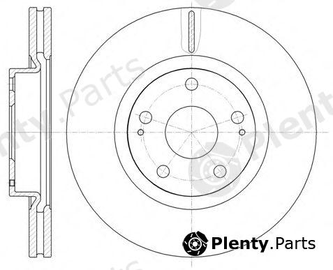  REMSA part DCA6105010 Brake Disc