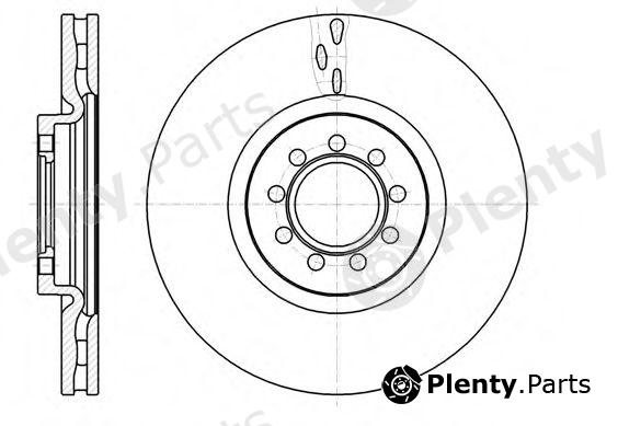  REMSA part DCA6106110 Brake Disc