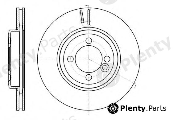  REMSA part 61081.10 (6108110) Brake Disc