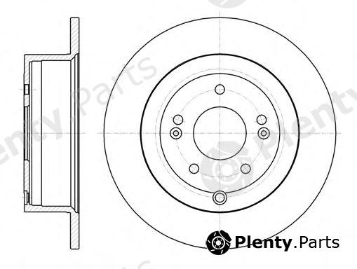  REMSA part DCA6110600 Brake Disc