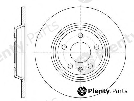 REMSA part DCA6111200 Brake Disc