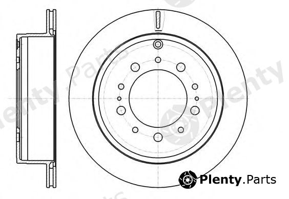  REMSA part 61257.10 (6125710) Brake Disc