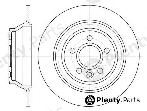  REMSA part DCA6126500 Brake Disc
