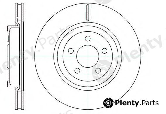  REMSA part DCA6126910 Brake Disc