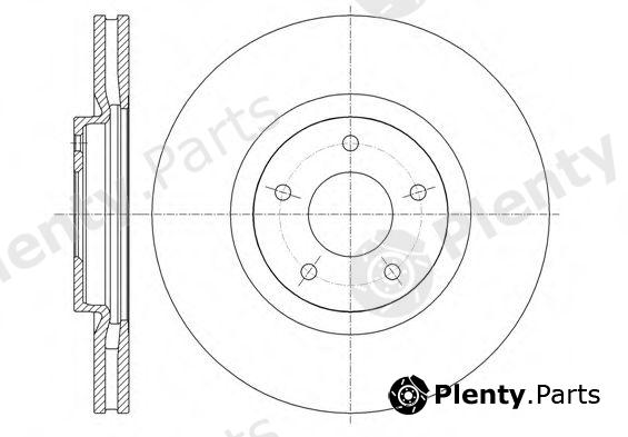 REMSA part 61349.10 (6134910) Brake Disc
