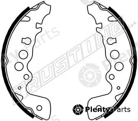  TRUSTING part 111.243 (111243) Brake Shoe Set