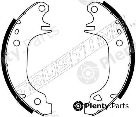  TRUSTING part 7090 Brake Shoe Set