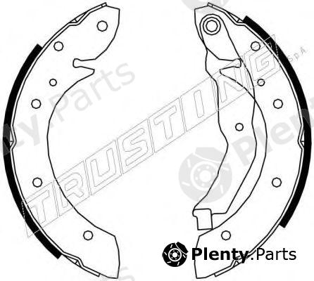  TRUSTING part 7190 Brake Shoe Set