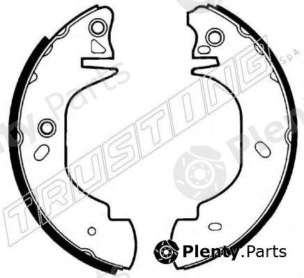  TRUSTING part 7350 Brake Shoe Set