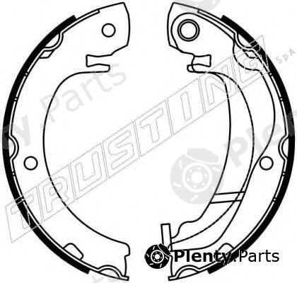  TRUSTING part 115.325 (115325) Brake Shoe Set, parking brake