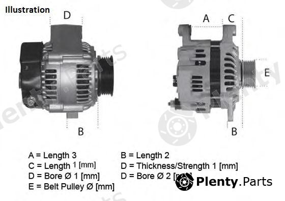  LUCAS ELECTRICAL part LRA03025 Alternator