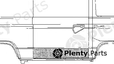  VAN WEZEL part 5874174 Door, body