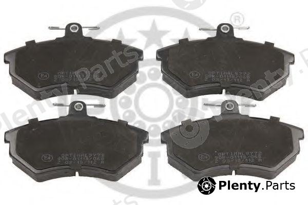  OPTIMAL part 9772 Brake Pad Set, disc brake