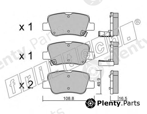  fri.tech. part 898.0 (8980) Brake Pad Set, disc brake
