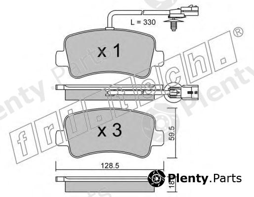  fri.tech. part 916.0 (9160) Brake Pad Set, disc brake