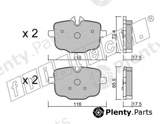  fri.tech. part 939.0 (9390) Brake Pad Set, disc brake