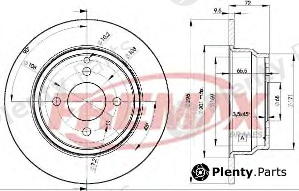  FREMAX part BD-4970 (BD4970) Brake Disc