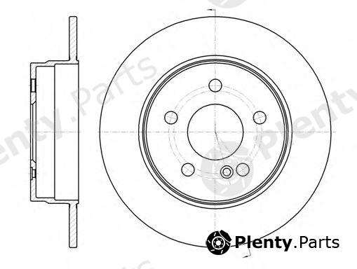  REMSA part DCA6106900 Brake Disc