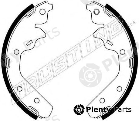  TRUSTING part 023.003 (023003) Brake Shoe Set