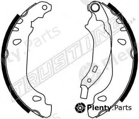  TRUSTING part 088.231 (088231) Brake Shoe Set