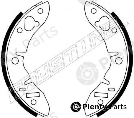  TRUSTING part 7100 Brake Shoe Set