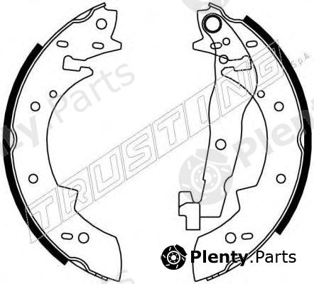  TRUSTING part 7130 Brake Shoe Set