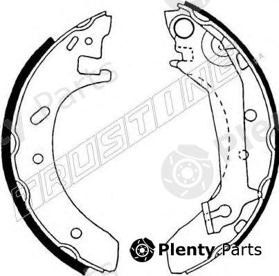  TRUSTING part 7310 Brake Shoe Set