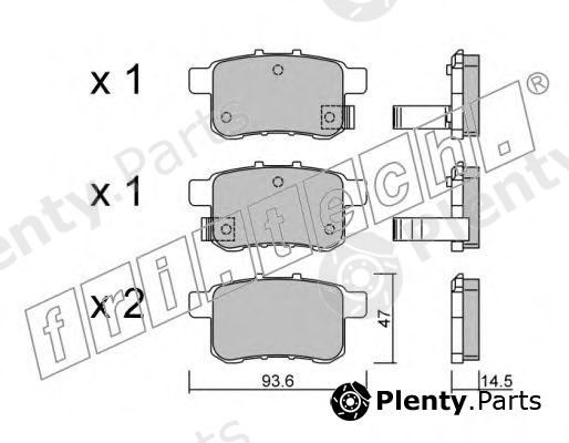  fri.tech. part 885.0 (8850) Brake Pad Set, disc brake
